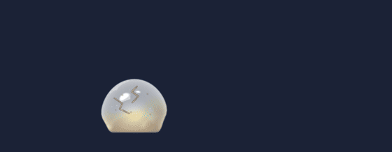 A slime that has just hatched greets the user in a speech bubble: Good morning, I remember one thing about you.